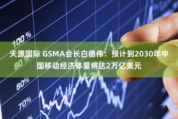 天源国际 GSMA会长白德伟：预计到2030年中国移动经济体量将达2万亿美元